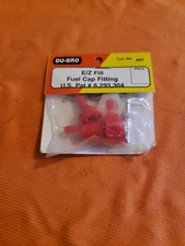 Du-Bro products - E/Z Fill Fuel Cap Fitting - Part No 807 - JT25