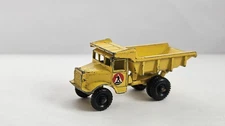 Vintage Matchbox Series A Lesney No. 6 Euclid Quarry Dump Truck #6 Vtg Yellow