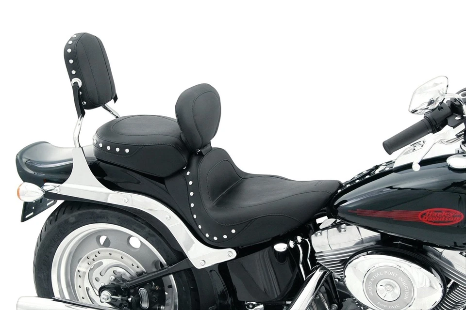 For Harley-Davidson Fat Boy 2007-2017 Mustang 76253 Sport Touring Passenger Seat Foto 4 de 4