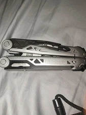 Gerber Dual Force 12-in-1 Multi Tool Pliers Black/Silver w/ Sheath AO4068660