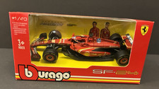 Burago F1 SF-24 Ferrari 1:43 Scale Diecast Metal F1 Race Car! SHELL NIB
