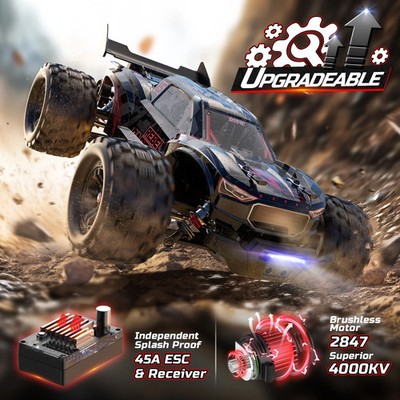 Buy DEERC 1217-us 1:14 Fast Brushless Remote Control Car, 46+ MPH Buy DEERC 1217-us 1:14 Fast Brushless Remote Control Car, 46+ MPH