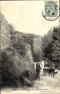 Ak Bretteville sur Laise Calvados, Vallee de la Laise - 3084501