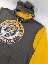 Gas Monkey Garage mens sweater Dallas Texas hot rod Men's Hoody Size XXL 2xl