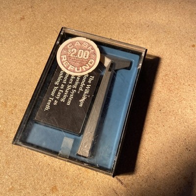 Vintage Wilkinson Sword Bonded Shaving Razor. With Blade Case & outer case Engla