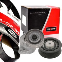 Gates 6PK1803 Keilrippenriemen-Satz + Spanner FüR Opel Astra Corsa
