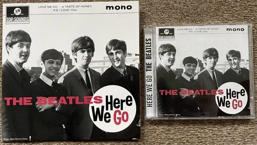THE BEATLES 'Here We Go' Top Sounds vinyl EP and CD combo 1960s pop beat
