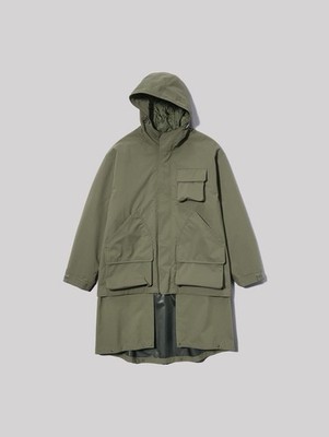 GU × ENGINEERED GARMENTS Padded Shell Parka Coat size XL