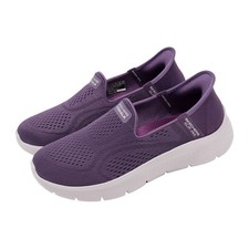 Skechers Go Walk Flex Wide Slip-Ins Plum Women Casual Shoes 124848-WPLUM
