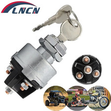 Universal Ignition Starter Switch Barrel With 2 Keys For Car Tractor Traile Universal Ignition Starter Switch Barrel With 2 Keys For Car Tractor Traile