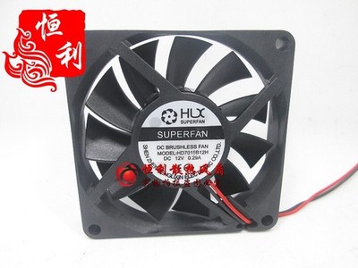 1PC SUPERFAN HD7015B12H 12V 0.29A 7CM 7015 double   cooling fan  #pk