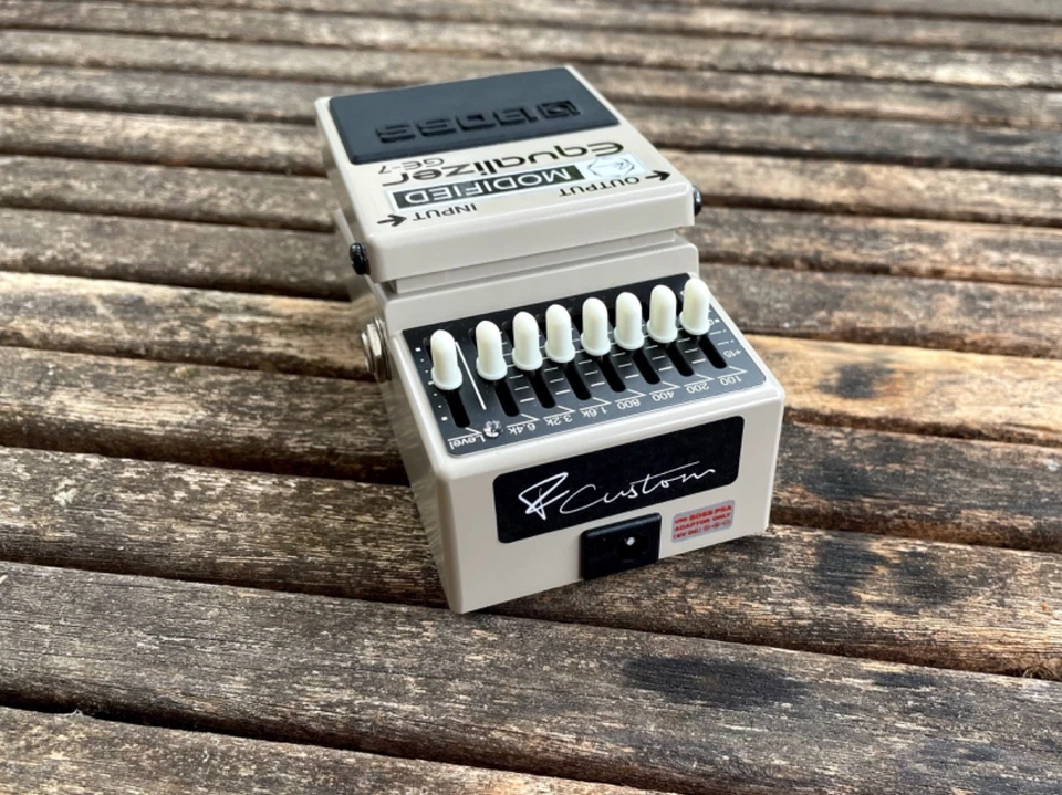 Boss GE-7 Equalizer Modded Modified AnalogMan Mod (Keeley, JHS) - Image 3 of 4