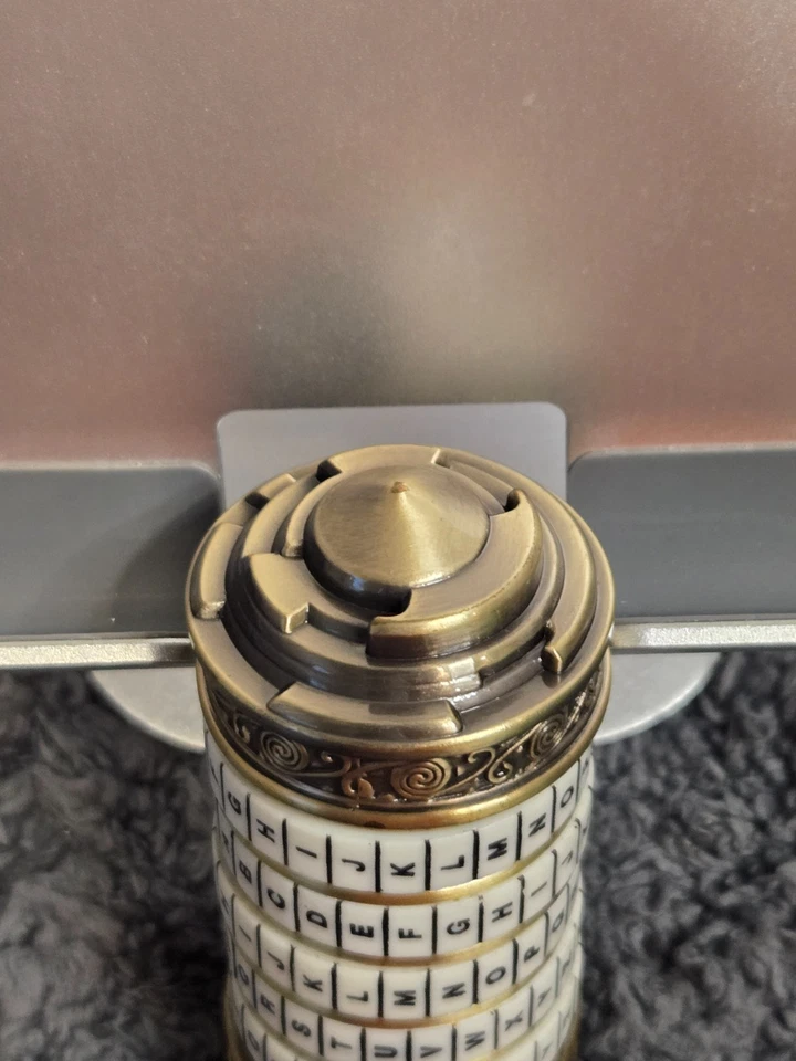 The Da Vinci Code Mini Cryptex Prop Replica by The Noble Collection, Functional - Image 4 of 4