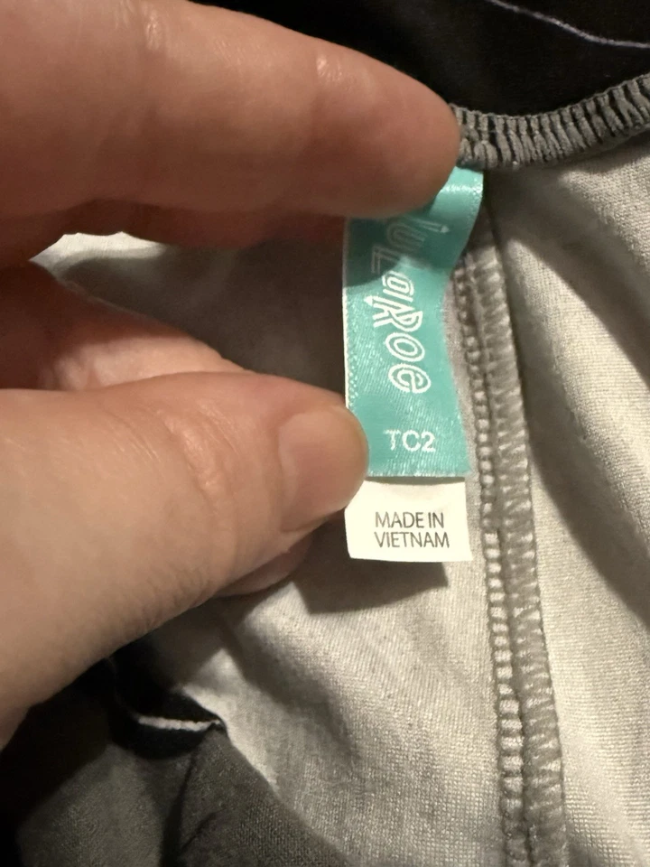 LuLaRoe Women’s Leggings Size TC2 Plus Size Tall/Curvy DISNEY Maleficent Villain - Image 3 of 3