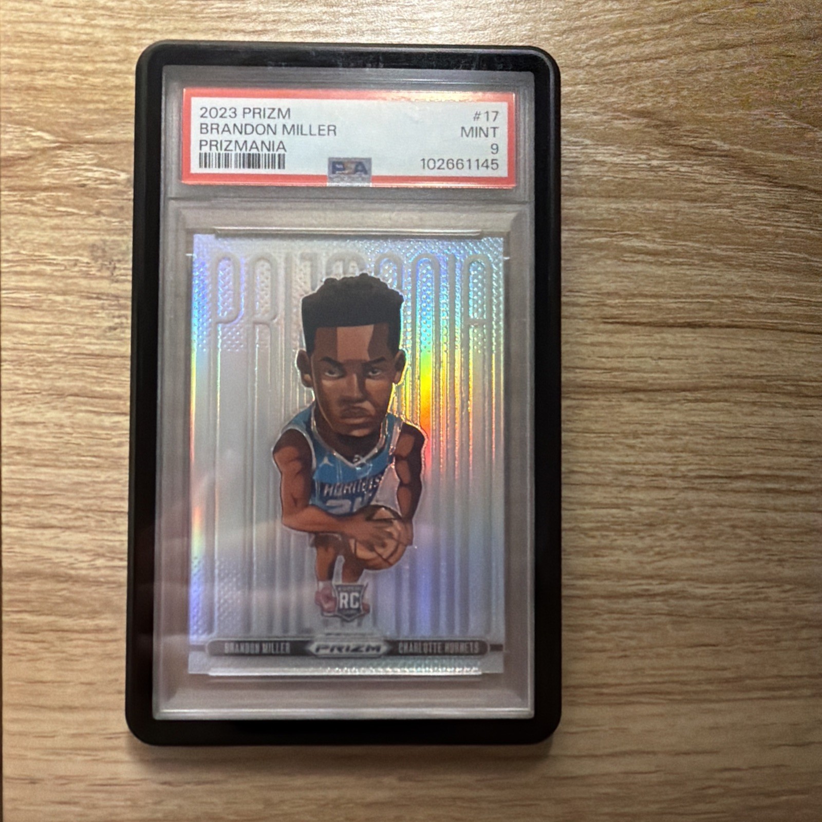 2023 Prizm Brandon Miller Prizmania Ssp Psa 9 Pop 9 1 Higher
