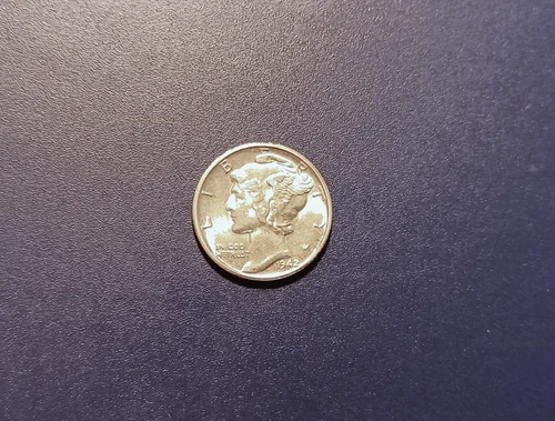 Very Choice BU  1942-D Mercury Dime