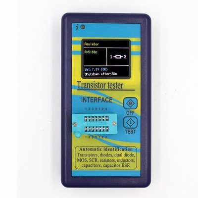 M328 transistor tester with color screen 128 by 160 and automatic LCR detection
