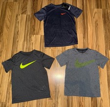 Nike Boys Youth Medium Dri-fit T-shirt Graphic Tee Shirt Lot
