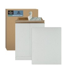 Photo Document Mailers, Redi-Strip Self Seal Closure, Rigid Stay Flat Mailer,...