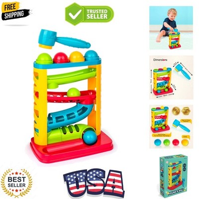 Durable Pound A Ball Toys for Toddler, Stacking, Learning, Active, Early Deve...