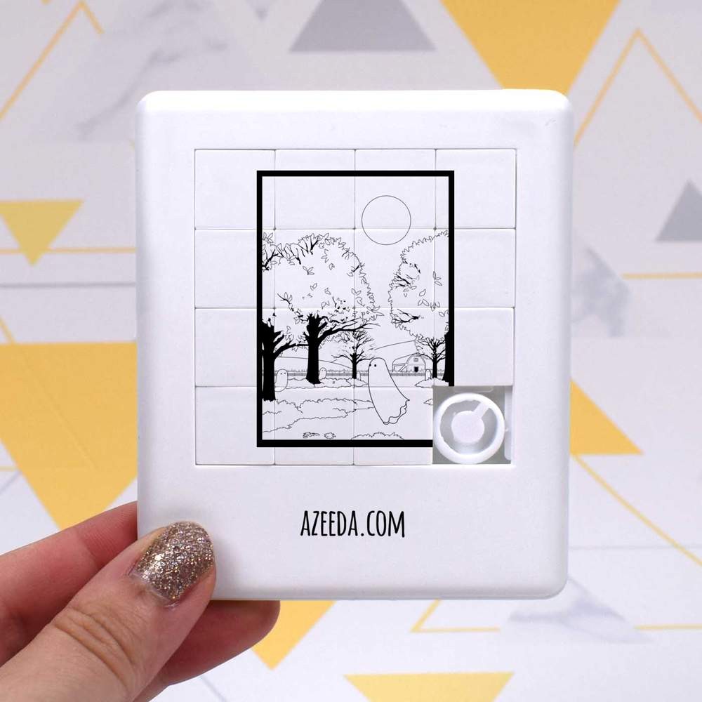 'Golden Leaves' Sliding Puzzle (PZ00035559)