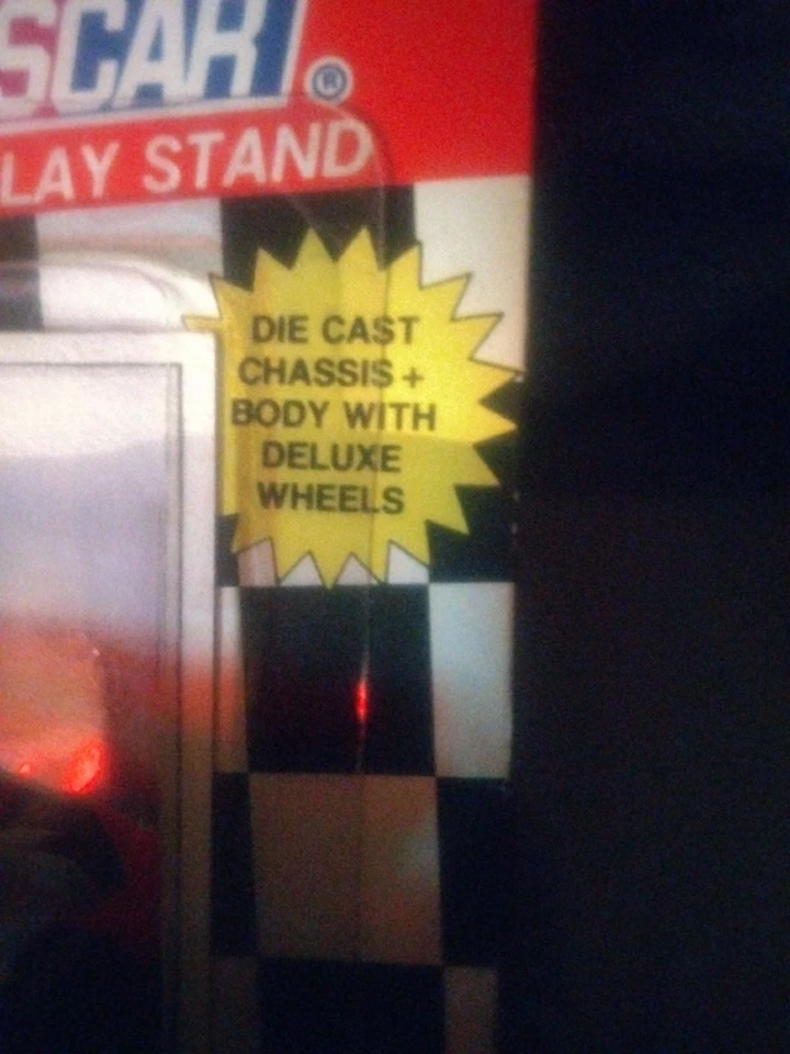 1993 Edition Stock Car With Collectors Card And Display Stand Davey Allison - Image 4 of 4