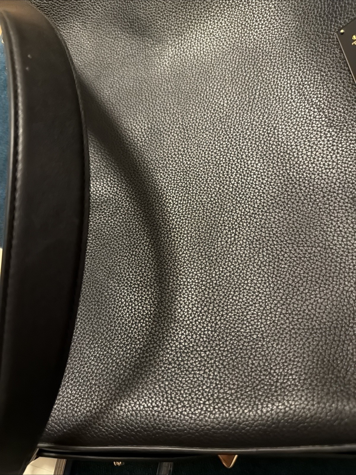 Kate Spade Liv Hobo Shoulder Bag Black Pebbled Leather- Missing Long Strap BN image 9