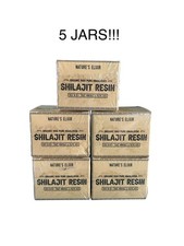 5 JARS - SALE Pure 100 Himalayan Shilajit Resin Exp 11/2025 Natures Elixir