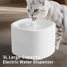 Cat Water Fountain 3L Pet Drinking Fountain Dispenser for Cats