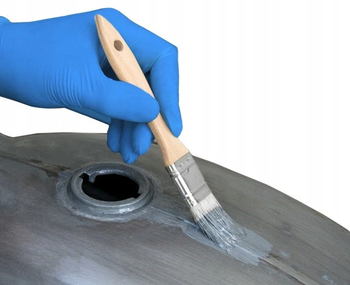 Karosseriedichtmasse Dichtmasse Streichbar Klebemasse Pinseldose Grau 1kg - Bild 2 von 4