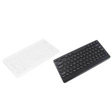 Wireless Keyboard 2.4G 78 Keys Ergonomic Design Portable Slim Power Saving