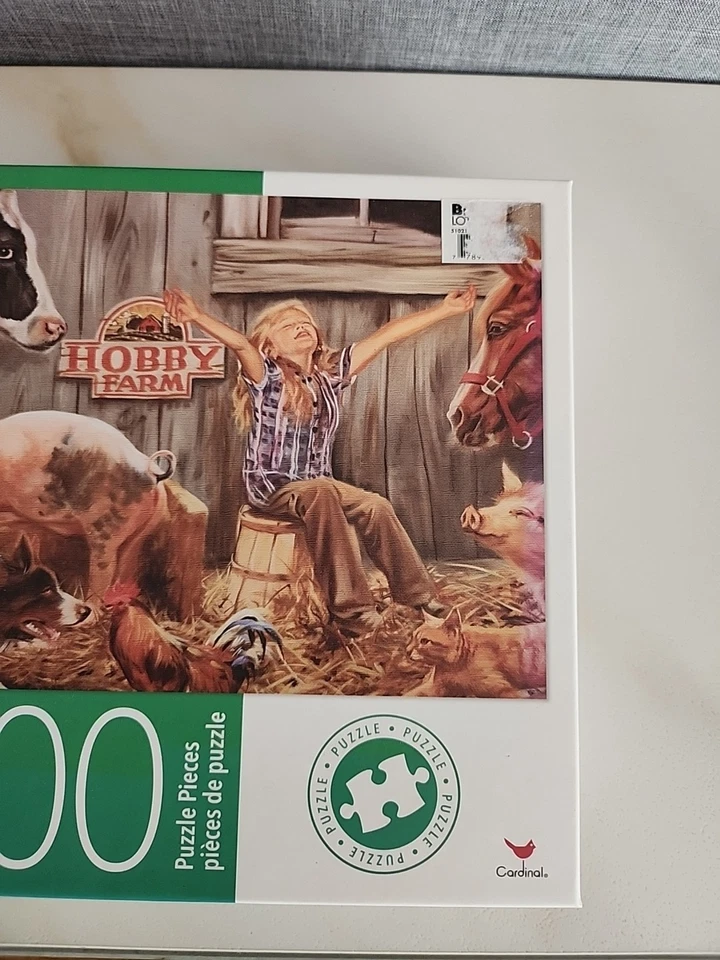 Hobby Farm 1000 pc puzzle Country Life Horsegirl New Opened - Image 2 of 4