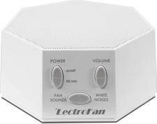 LectroFan Classic White Noise Sleep Sound Machine Or Bedroom travel Open Box