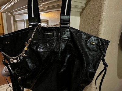 Isabel Marant Wardy Bag Large Tote Black Leather- MINT CONDITION