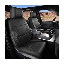 for Tundra Seat Covers 2022 2023 2024 2025 Custom Fit Full Set , Waterp...