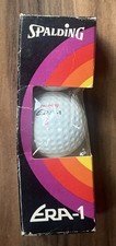 Vintage Spalding Era-1 Golf Balls Set of 3 USA Made Collectible Balls
