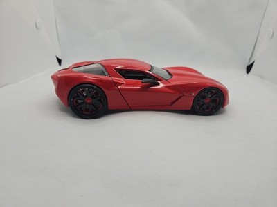 Jada Bigtime Muscle 2009 Corvette Stingray Concept Red 1:24 #BXI