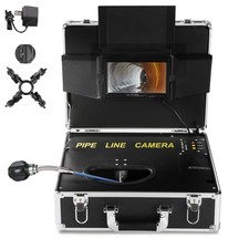 Waterproof Sewer Camera 100ft 7" Screen 12LED
