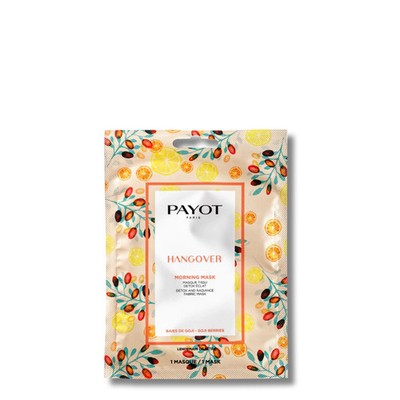 Payot Morning Mask Hangover Detox & Radiance Sheet Mask | 15 Pack | Damaged Box