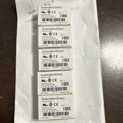 Lot of 5x AUTOMATION DIRECT 782-2C-120A RELAY * NEW