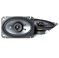 Kicker CSC46 Car Audio Full Range 4x6" Coaxial 300W Speakers Pair 43CSC464