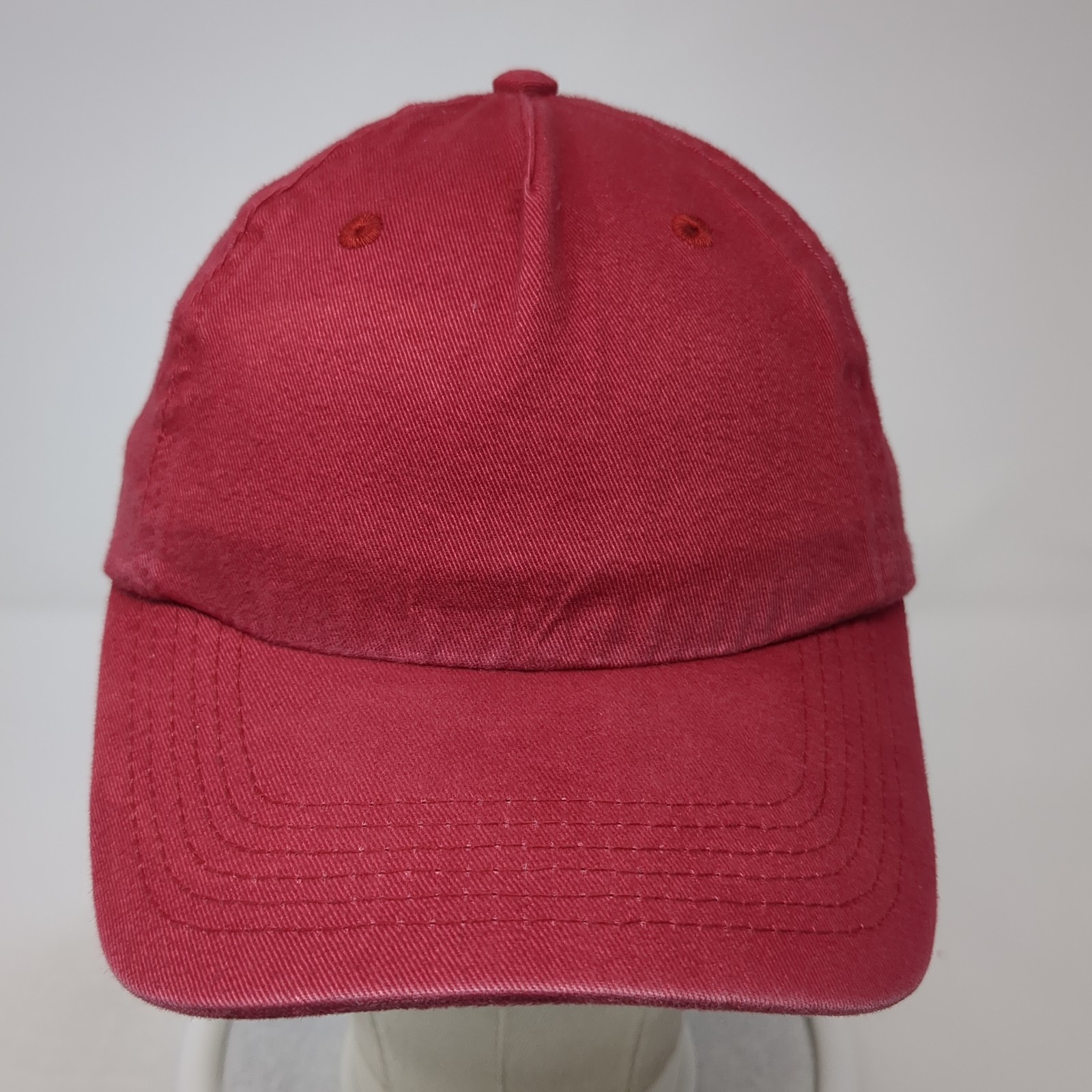 Big X Slideback Hat Solid Red One Size Adjustable… - image 2