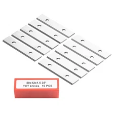 10pcs Cutter Blades Paint Scraper Blades Square 50x 12 x1.5mm Carbide Insert