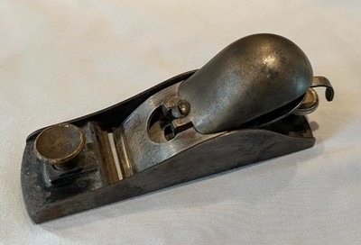 Original Early Stanley No 18 Type 1 Hand Smooth Plane 1886 Patent