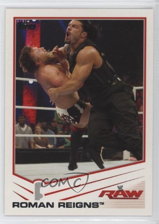 2013 Topps WWE Roman Reigns #33 0h03