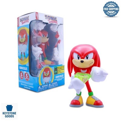 Sonic & Knuckles 4-Inch Buildable Action Figures with Glow Emerald - Series 2...
