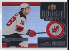2022-23 Upper Deck Rookie Retrospective Dawson Mercer New Jersey Devils #RR-5