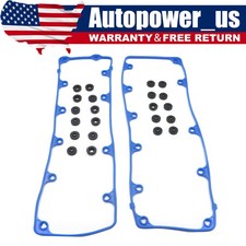 New Valve Cover Gasket Set For Ford Expedition Crown Mercury Grand Marquis 4.6l New Valve Cover Gasket Set For Ford Expedition Crown Mercury Grand Marquis 4.6l
