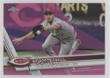 2017 Topps Chrome Pink Refractor Adam Duvall #174 8k4