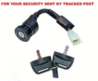 Aeon quad ignition switch - 6 wires, 2 on positions - male pins. - from stock